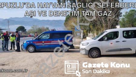 Karpuzlu’da Hayvan Sağlığı Seferberliği: Aşı ve Denetim Tam Gaz