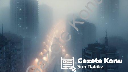 Denizli’de Yoğun Sis Etkisi: Görüş Mesafesi 10 Metreye Kadar İndi