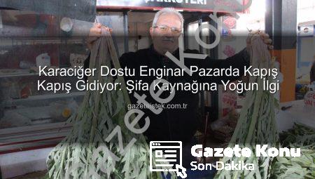 Karaciğerin Gizli Kahramanı Enginar Pazarda Kapış Kapış Gidiyor: Şifa Kaynağına Yoğun İlgi