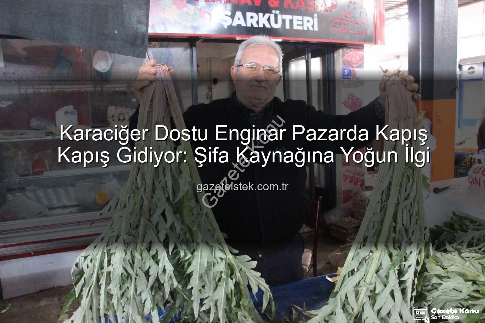 karaciğer dostu enginar - Karaciğerin Gizli Kahramanı Enginar Pazarda Kapış Kapış Gidiyor: Şifa Kaynağına Yoğun İlgi
